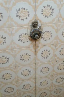 Antes: troca do reparo da válvula